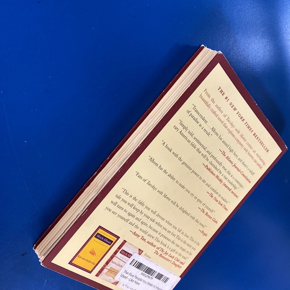 The Five People You Meet in Heaven by Mitch Albom (paperback) - Picture 6 of 6